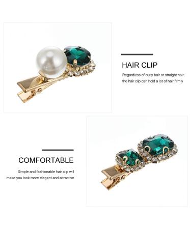 Lurrose 5pcs Pearl Crystal Hair Clips for Women - Elegant Hair Accessories for Any Occasion - Buy Online on GoSupps.com