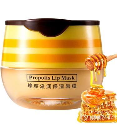 Honey Lip Balm Deep Hydration 55 G Plumping Lip Mask Plumping Care Balm Nonsticky and Lightweight for Women Men Day Over Night Daily Home Travel Winter A1 - Buy Online on GoSupps.com