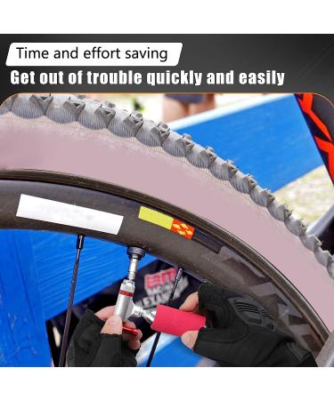 CO2 Inflator Kit with 10 x 16g Cartridges for Presta and Schrader Valves | Bike Tire Pump for Mountain & Road Bicycles with Insulated Sleeve - Buy Online on GoSupps.com