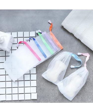  Allayu Gel soap bags facial cleanser mesh bath bubble net hand wash for body foaming delicate household supplies Purple - Buy Online on GoSupps.com