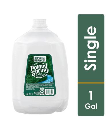 Poland Spring 1 Gallon Jug - 128 fl oz - Pure Spring Water - Buy Online on GoSupps.com