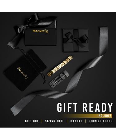Magnetrx Ultrastarkes Titan Magnetic Band for Women - Stylish Gold Magnetic Arm Bands & Size Determination Tools | Boost Wellness & Style - Buy Online on GoSupps.com