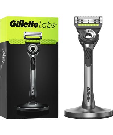 Gillette Labs Razor Blades - 9 Replacement Blades + Premium Wet Razor Bundle with Magnetic Dock | International Shipping - Buy Online on GoSupps.com