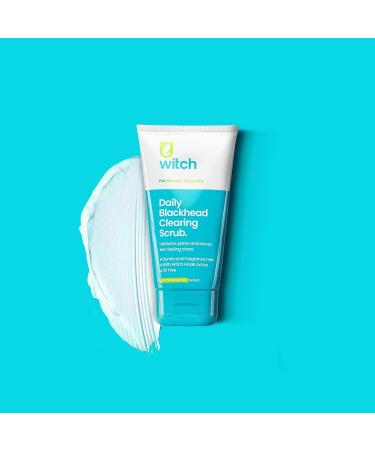 Witch Daily Blackhead Clearing Scrub 150ml with Witch Hazel & Salicylic Acid - Gentle & Fragrance-Free - Buy Online on GoSupps.com