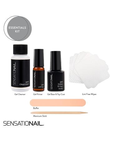 SensatioNail Gel Nail Polish Essentials Kit - DIY Manicure Kit for 2 Weeks Wear - Buy Online on GoSupps.com