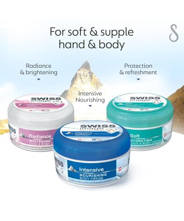 Swiss Image Soft Hydrating Face & Body Cream 200 ml - Light Non-Fatty Moisturizer for Daily Use | International Shipping Available - Buy Online on GoSupps.com