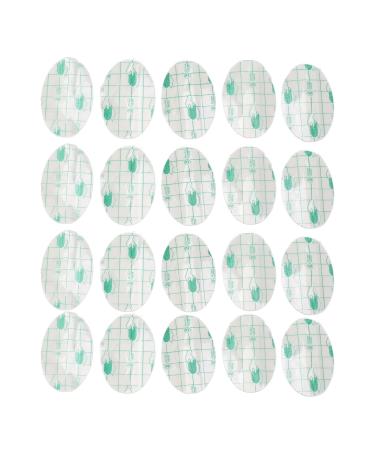 Sonew Shower Ear Patch - Waterproof Ear Protector Stickers for Baby Adult & Child - 20 Oval Shape Covers for Bathing & Showering - Buy Online on GoSupps.com