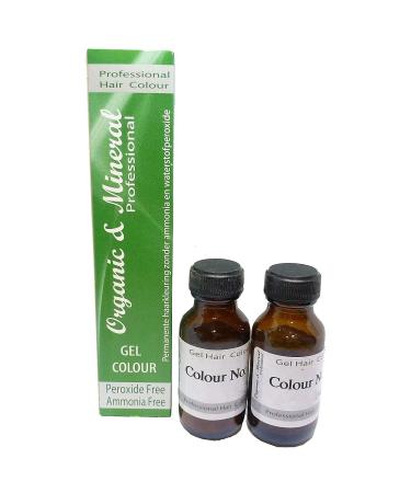 Unbekannt Organic & Mineral Gel Colour -2 x 9g Bottles - 4/6