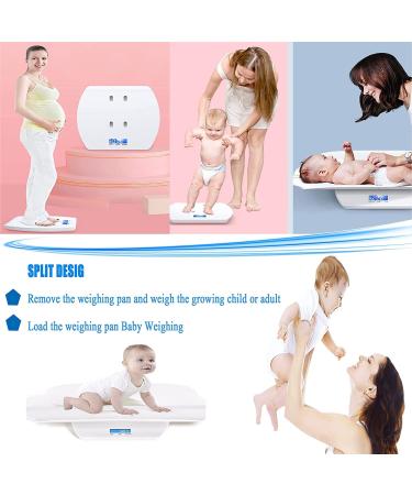 MEKBOK Digital Baby Weighing Scale - For Babies, Infants, Adults, Pets | Up to 220 lb - New 2023 - Buy Online on GoSupps.com