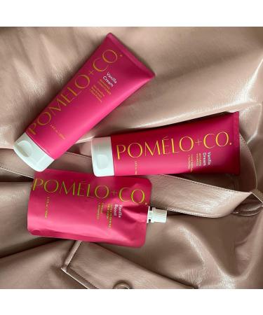 Pom lo Co Pom lo+Co Vanilla Boost caring preShower hair mask Ultra Repair hair treatment with vitamin E coconut and almond oil intensive hair care for women for more shine moisture and healthy hair 100 ml 1er Pack - Buy Online on GoSupps.com