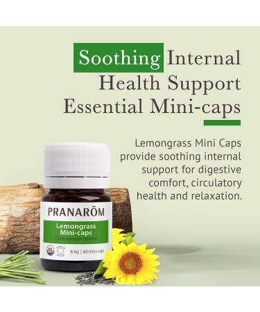 Buy Pranarom Aromaforce Lemongrass Mini-Caps - Natural Wellness for Immune Support | International Shipping - Buy Online on GoSupps.com