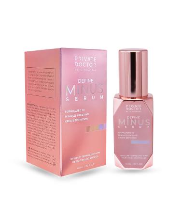 Private Doctor Define Minus Serum - Anti Aging Serum for Women With Sodium Deoxycholate  Micro-Tingling Spicules & Idealift Vitamin E Serum - Reduce Signs of Aging  Wrinkles & Sagging - 1.35 Ounces 1.35 Fl Oz (Pack of 1)