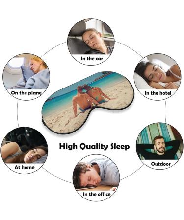 Design Your Own Custom Eye Mask for Sleeping - Personalized Sleep Mask with Soft Adjustable Blindfold for Men & Women | Home, Travel, Offices - Create Your Picture, Text, or Logo! - Buy Online on GoSupps.com