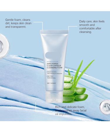 Nettoyant Visage Doux Anti-acn - Hydratant Minimisant Les Pores Et Contr lant Le S bum For Une Peau Fra che Et Hydrat e(2PCS) 1 g (Lot de 1) - Buy Online on GoSupps.com
