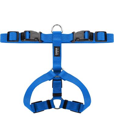 Chaba Guard Dog Harness for Large Dogs - Anti-Choke Adjustable & Lightweight Blue Step-In Harness | Perfect for Running & Training - Buy Online on GoSupps.com