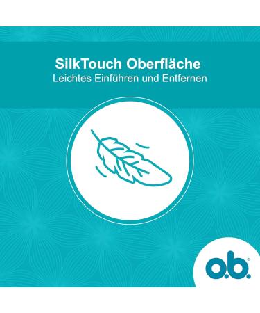 O.B. Tampons Procomfort with Dynamic Fit, Silk Touch Surface - 56 Count Pack - Buy Online on GoSupps.com