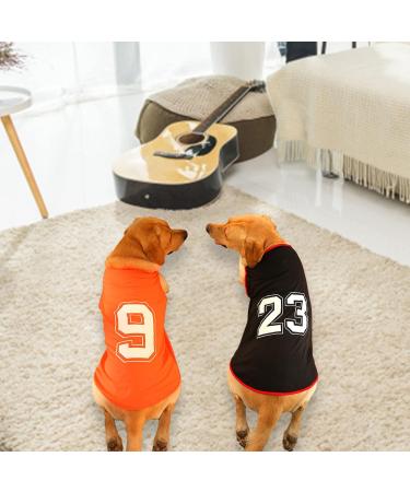 Breathable Dog Shirt - Black Summer Vest for Large Medium & Small Dogs | X-Large Puppy Tank Top - Buy Online on GoSupps.com
