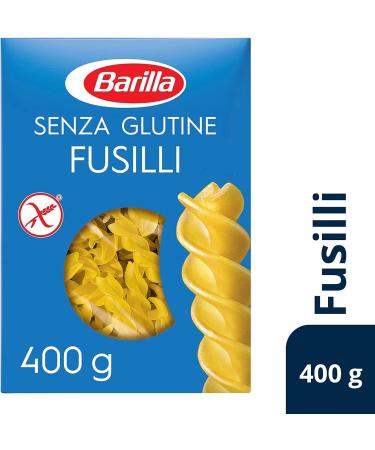  Barilla Pack of 20 Barilla Fusilli Italian pasta gluten-free 400g - Buy Online on GoSupps.com