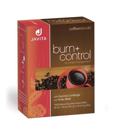 Premium Burn + Control Coffee with Garcinia Cambogia & Yerba Mate for Weight Management - 24 Count - Buy Online on GoSupps.com