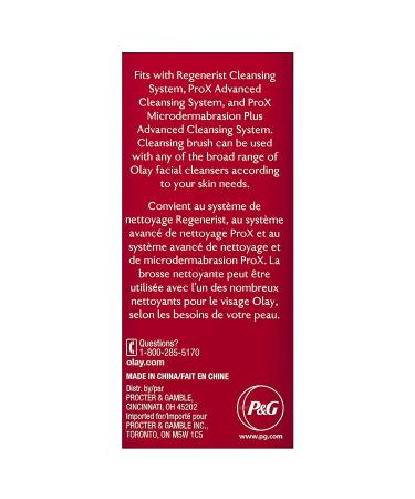 Olay ProX Advanced Facial Cleansing System Replacement Brush Heads - 2 Count - Buy Online on GoSupps.com