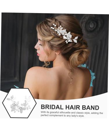 Ipetboom Wedding Hair Accessories Girl Headbands Hair Band Girl Hair Accessories Hair Tie Rhinestone Headbands for Women Hair Accessories for Women The Flowers Zinc Alloy Vine Women's - Buy Online on GoSupps.com