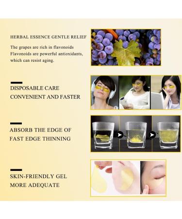 ZODENIS Under Eye Patches (20 Pairs) - 24K Gold Mask Amino Acid & Collagen for Care Masks Dark Circles and Puffiness Beauty Personal Care (Gold) - Buy Online on GoSupps.com