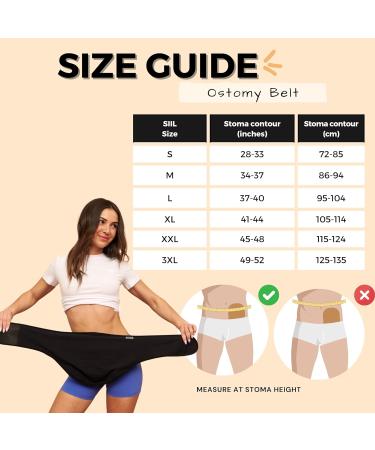 SIIL Ostomy belt for Men & Women Black. These Ostomy bag covers Acts as Colostomy Belt Ileostomy Belt as this Stoma Support belt is compatible with Colostomy bags Ileostomy bags. Made in Europe. - Buy Online on GoSupps.com