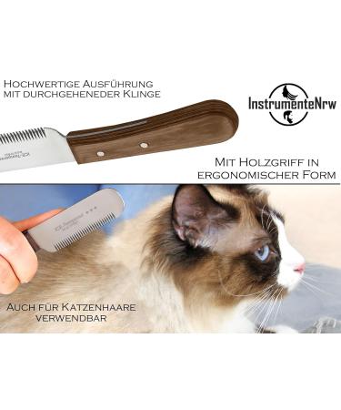 Premium Trimmeters Set for Dogs & Cats | 4-Part Comb & Stainless Steel Fur Knife for All Coat Types - Buy Online on GoSupps.com