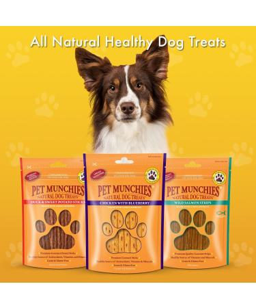 Pet Munchies 100% Natural Beef Liver Stick Dog Treats 90g 8 Pack - Buy Online on GoSupps.com