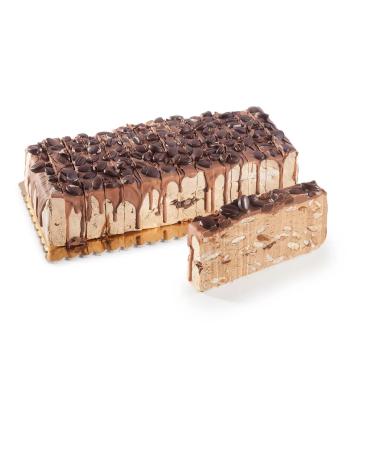 Frosted Coffee Soft Nougat Rectangular Cake