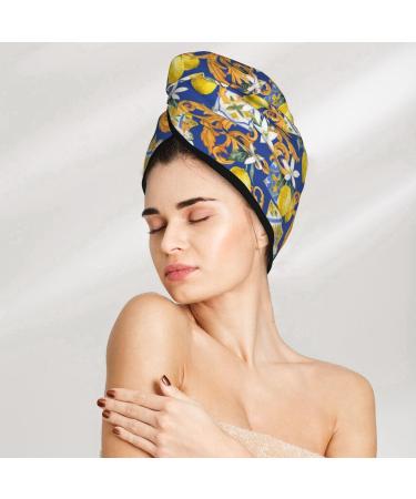 Sicilian Style Microfiber Hair Towel - Super Absorbent Coral Velvet Wrap for All Hair Types - Quick Dry Cap for Women - Buy Online on GoSupps.com