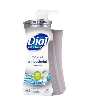 Dial Complete Foaming Antibacterial Hand Wash - Soothing White Tea - 7.5oz (1 Pack) - Buy Online on GoSupps.com