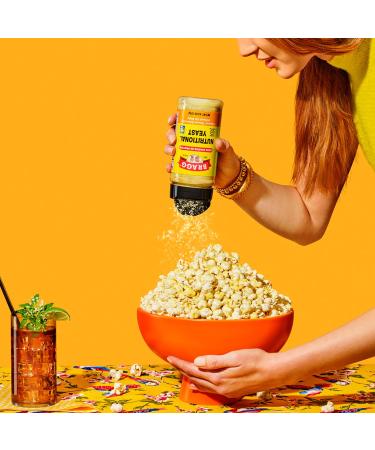 Bragg Nutritional Yeast Seasoning 4.5 oz 4-Pack - Vegan, Gluten-Free Cheese Flakes | Protein & Vitamin-Rich Savory Parmesan Substitute | Non-GMO Verified - Buy Online on GoSupps.com