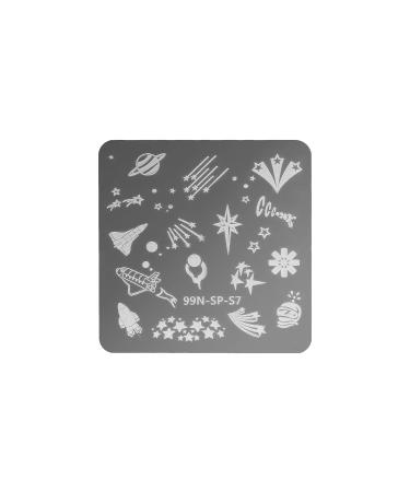 99Nails Cosmos Square Stamping Plate | Unique Nail Art Tool for International Shipping - Buy Online on GoSupps.com