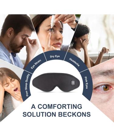 Buy Cordless Heated Eye Mask - Warm Compress for Dry Eyes Stye Blepharitis & Chalazion Relief | International Shipping Available - Buy Online on GoSupps.com
