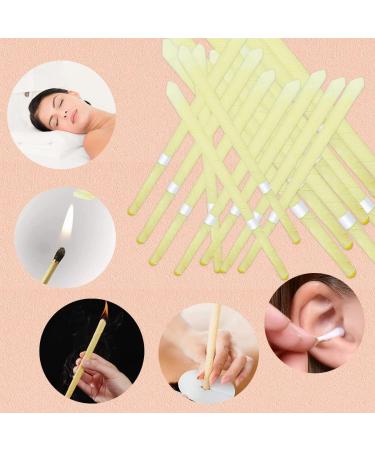 20 PCS Beeswax Ear Candles Kit for Ear Wax Removal - Non-Toxic Candling for Ear Cleaning - Buy Online on GoSupps.com