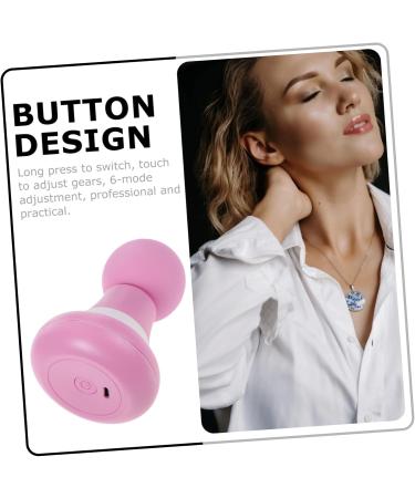 TOVINANNA Full Body Massage Device - Small Neck & Muscle Massager for At-Home Comfort (11.5x7.5cm Pink) - Shop Internationally! - Buy Online on GoSupps.com