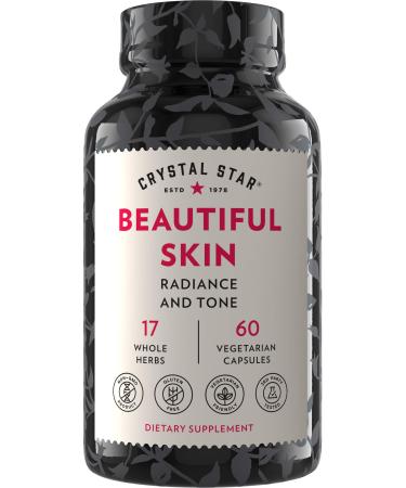 Crystal Star Beautiful Skin 60 Vegetarian Capsules