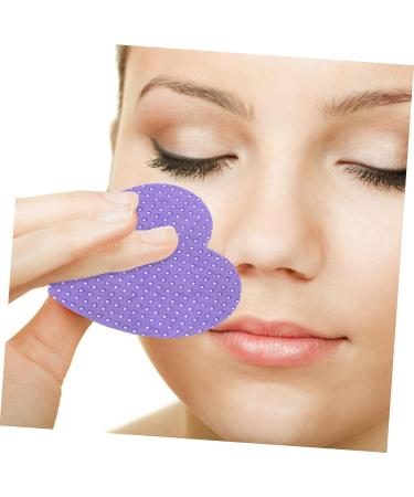 SOESFOUFU 200 Sheets Eyelash Cleaning Pads Travel Glue Cotton Pads Nail Polish Remover Clean Wipes Cleaning Gel Dip Powder Nail Remover Nail Wipes for Gel Nails Tool 4.80X4.80X0.10CM Purple - Buy Online on GoSupps.com