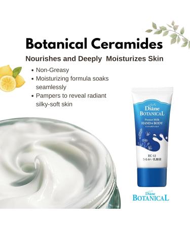 Moist Diane Botanical Protect Hand & Body Milk 50ml Verbena & Honey - Buy Online on GoSupps.com