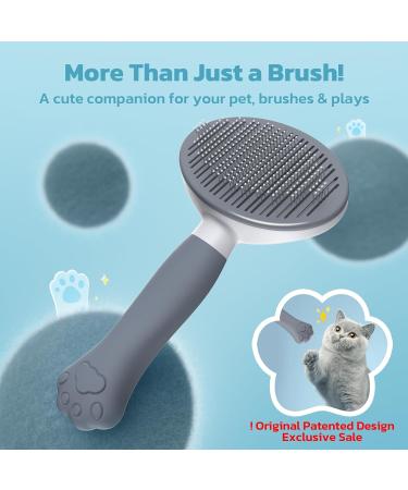 ZIMCATE Catriations Ergonomic Cleaning Brush for Short & Long-Haired Pets | Patented Design for Easy Cleaning & Underwool Care - Buy Online on GoSupps.com
