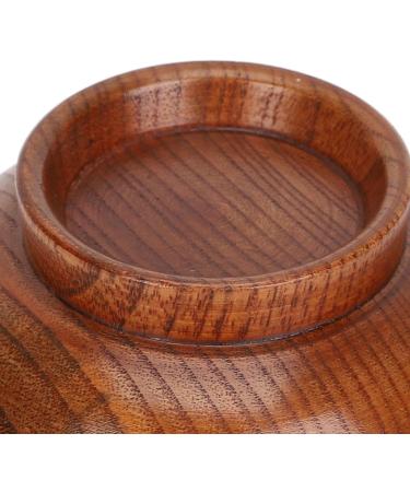 Premium Wooden Razor Shell for Shaving Soaps | Acid Jujube Wood Cup with Enlarged Opening for Rich Foam Keeps Razors & Brushes Dry | International Shipping Available - Buy Online on GoSupps.com