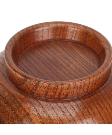 Wide Mouth Wooden Shaving Bowl & Cream Mug for Men | Sour Jujube Wood | Premium Men's Grooming - Buy Online on GoSupps.com