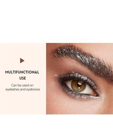  Zunishaone Shimmering mascara glitter mascara for women volumizing mascara eyelash cosmetics waterproof makeup mascara lift curling eye makeup that multiplies - Buy Online on GoSupps.com