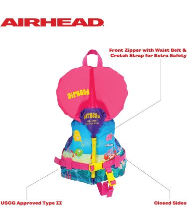 Airhead Infant Pink Life Vest - Comfortable and Safe for Little Ones - Buy Online on GoSupps.com