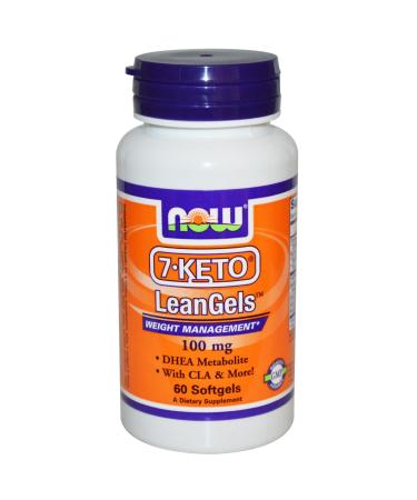 7-Keto LeanGels 100mg 60 Softgels (Pack of 2)