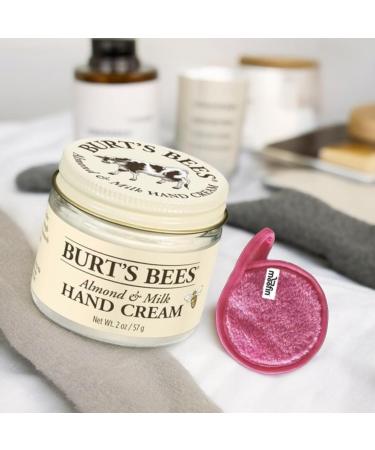 Almond and Milk Hand Cream - 2oz Nourishing Moisture for Dry Skin | Shea Butter & Vitamin E | Pack of 4 with Free Cleansing Cloth | Perfect Hand Cream for Women - Buy Online on GoSupps.com