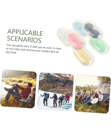 Solustrie 12-Sentence Contact Lens Container | Travel Case & Organizer | Compact Lens Holder for Easy Storage - Buy Online on GoSupps.com