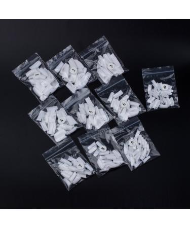 Gkhowiu 500 Pcs Acrylic Artificial Fingernails Half Tips - High-Quality Stylish Nail Tips for DIY Nail Art | Fast International Shipping - Buy Online on GoSupps.com