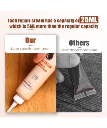 Wood Furniture Repair Kit - 41 Piece Laminate & Vinyl Floor Repair Set for Scratches Cracks & Touch-Ups | Restore Hardwood Tables Doors & Cabinets - Buy Online on GoSupps.com
